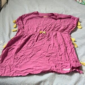 Ruffle butts swim cover up 10-12